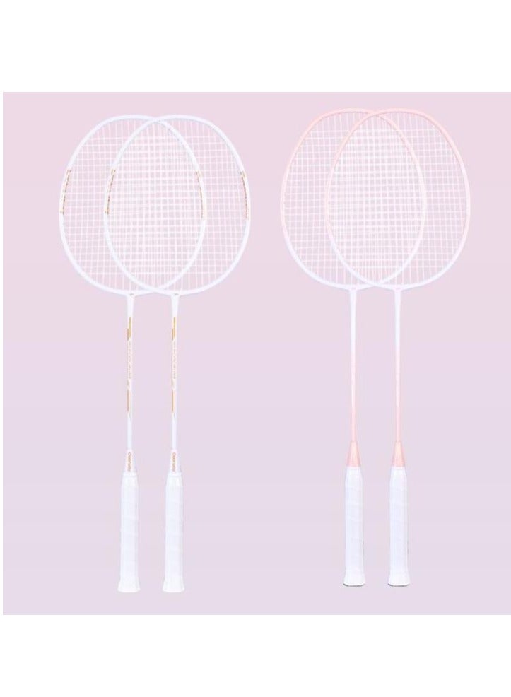 Delhui Badminton Racket Ultra Light And Durable Adult Suit, Competition Training, Dribbling, Double Racket
