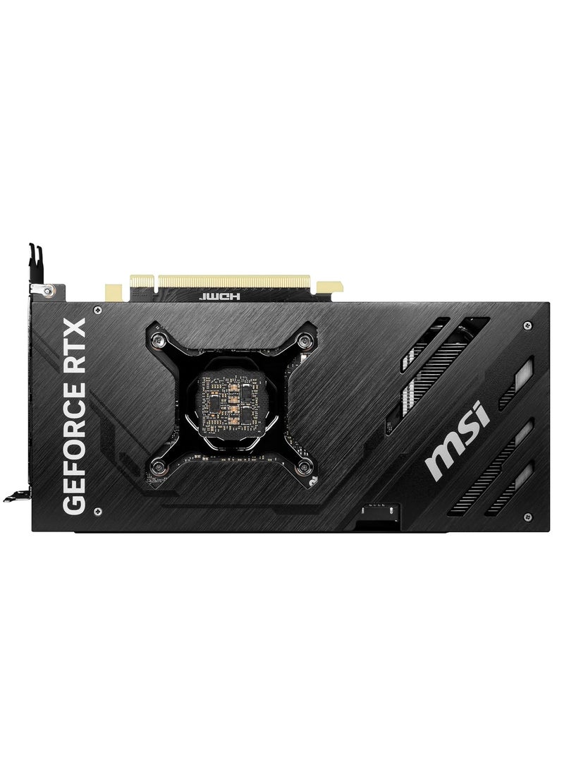 GeForce RTX 4070 Ti SUPER Ventus 2X OC Graphics Card, 16GB GDDR6X 256-Bit Memory, 2640MHz Boost Clock, 21 Gbps Memory Speed, 8448 CUDA Cores, PCI Express® Gen 4 | 912-V513-628 Silver