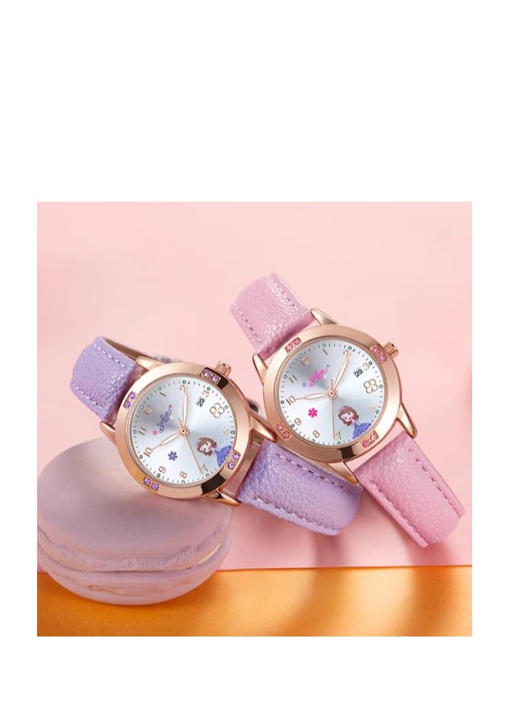 Children's Watch Girls' Style Student Primary School Time Girls' Watch