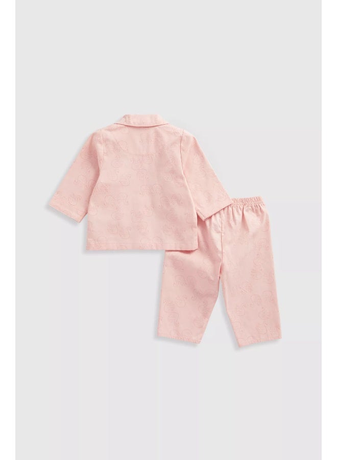 Swan Woven Baby Pyjamas