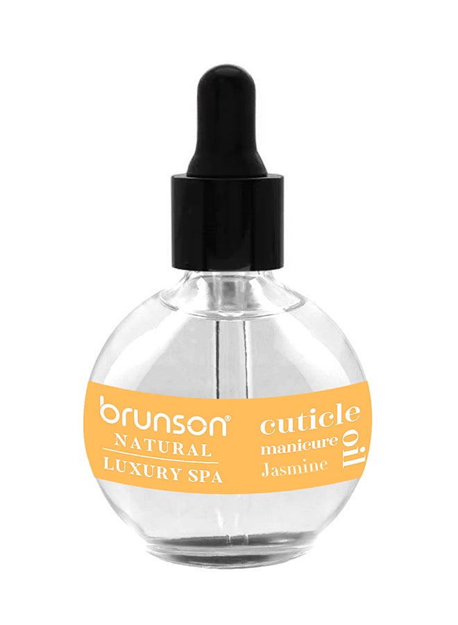 Cuticle Oil 75ml Hydrating Oil For Cuticle Repair - Remedy Damaged Skin And Thin Nails - Paraben And Cruelty-Free Formula  - Natural  Nail Care Oil - Jasmine BJCCO