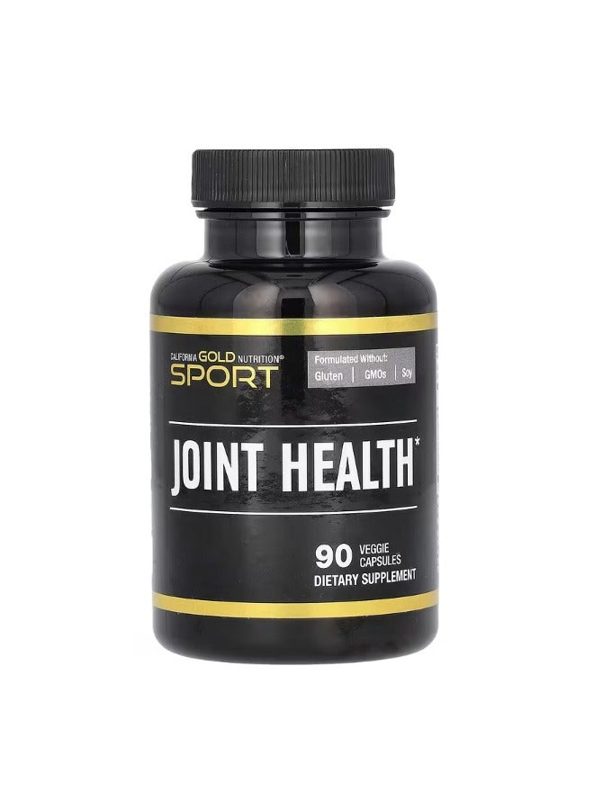 Sport Joint Health - 90 Veggie Capsules Gluten-Free, Non-GMO, Soy-Free Joint Support Supplement