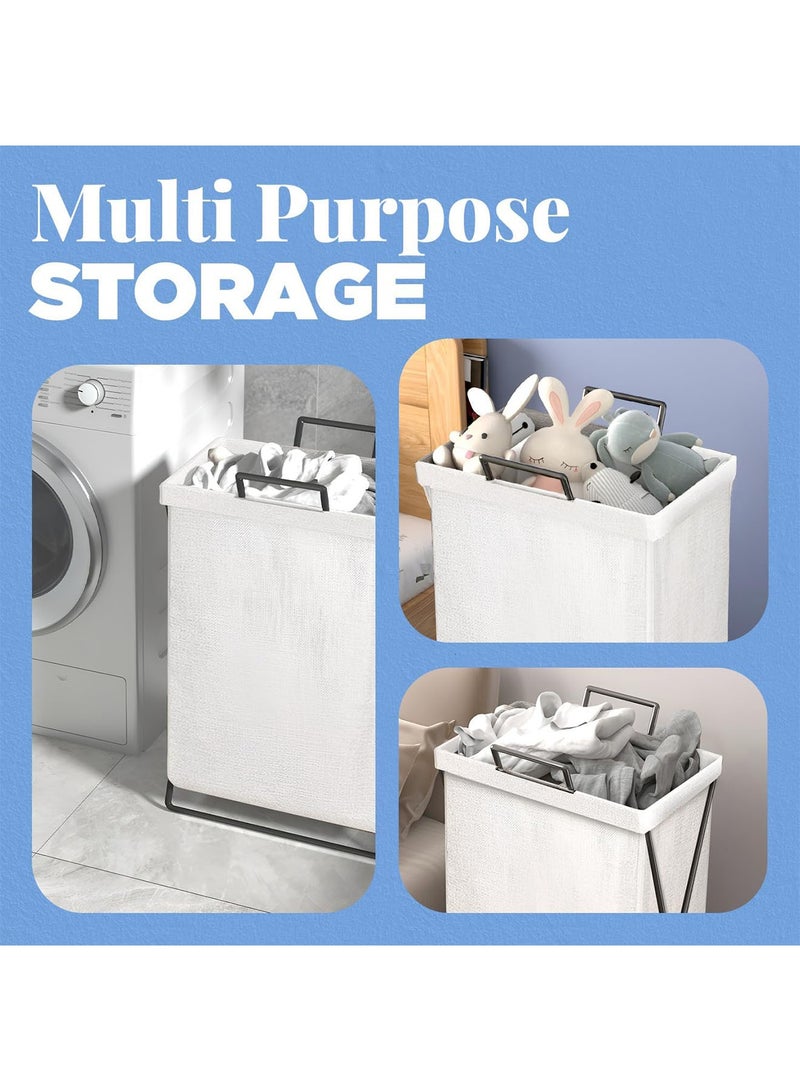 Laundry Basket Clothes Storage Box Dust and Waterproof Stylish Foldable Portable Large Capacity Laundry Bag