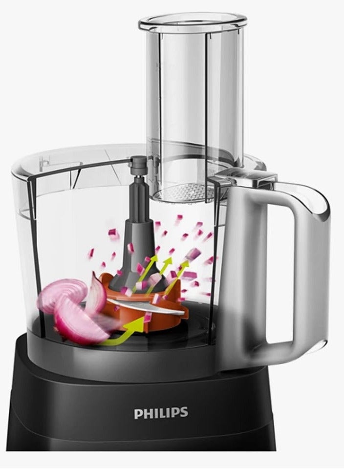 Philips Food Processor 3000 Series  HR7301/90 Power Chop 750 W HR7301/90 أسود