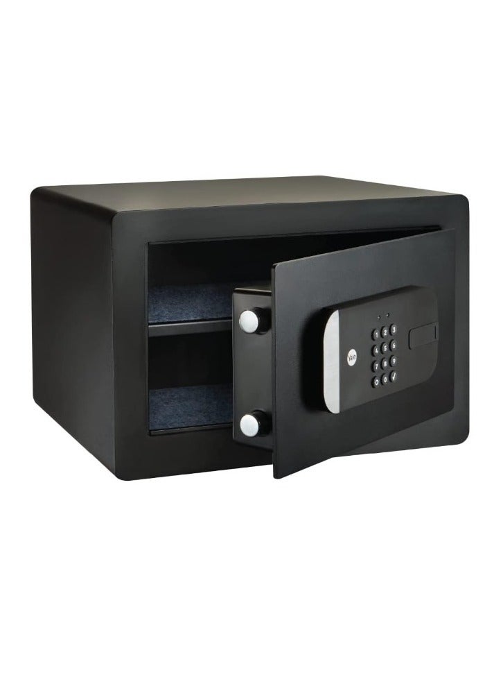 Yale Smart Safe, With Mobile Phone-Bluetooth, Pin Code & Mechanical Key Access, Notifications & Activity Monitoring, Access Management with the Yale Home App, Black, YSS/250/EB1