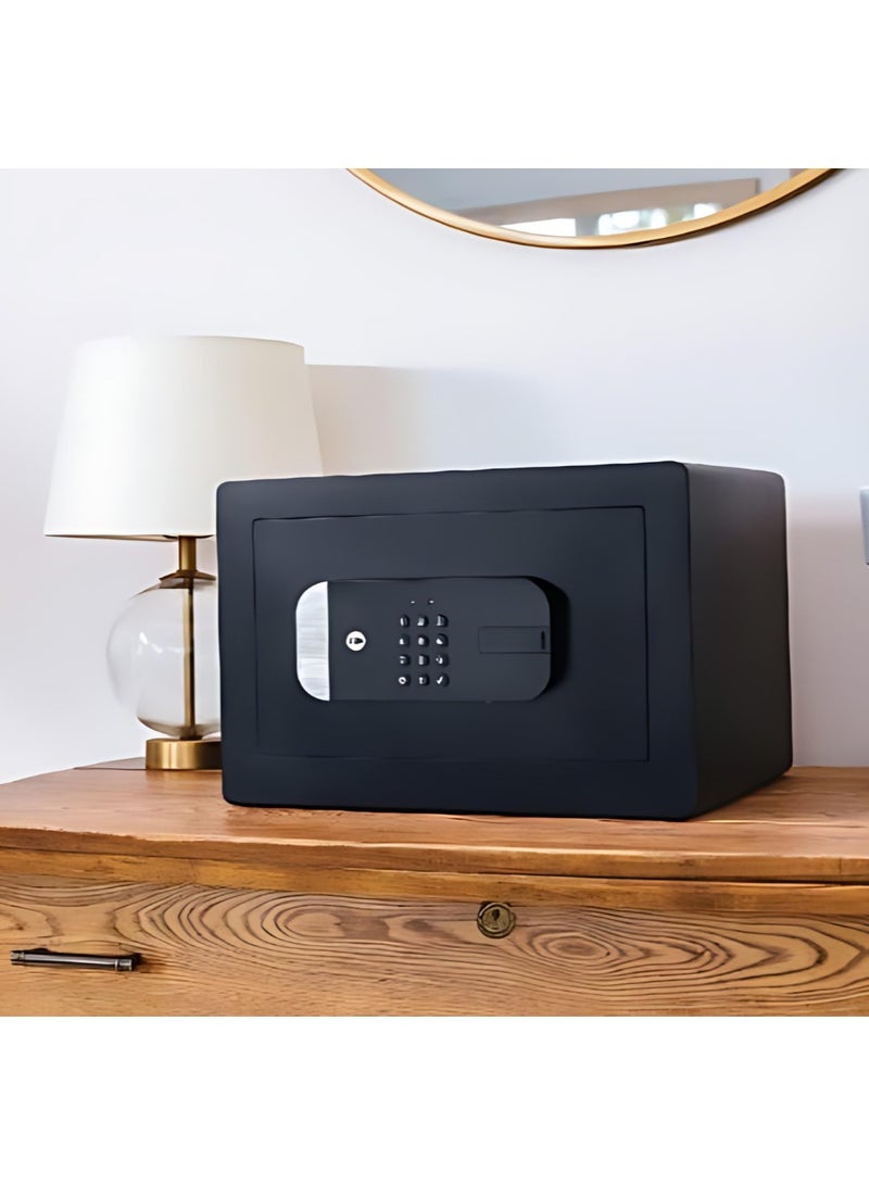 Yale Smart Safe, With Mobile Phone-Bluetooth, Pin Code & Mechanical Key Access, Notifications & Activity Monitoring, Access Management with the Yale Home App, Black, YSS/250/EB1