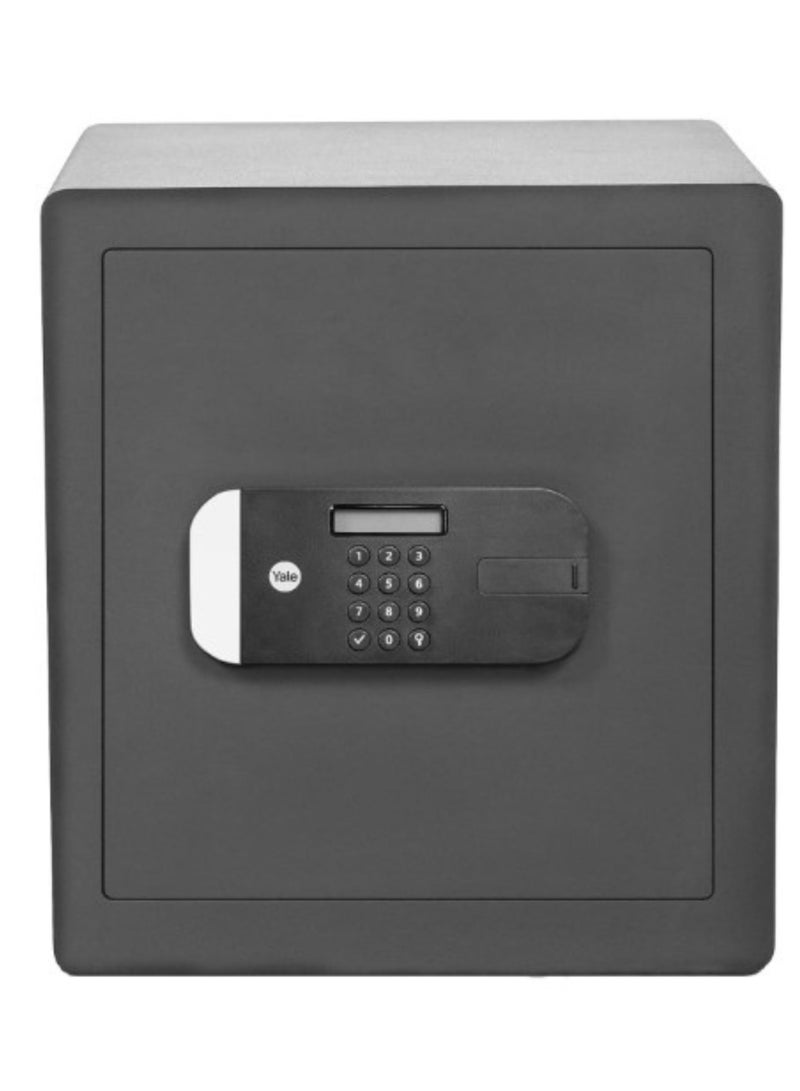 Yale YSFM/400/EG1 Motorised Biometric Maximum Security Home Safe - Fingerprint and Digital Pin Code Access, Laser Cut Door, Mounting Bolts