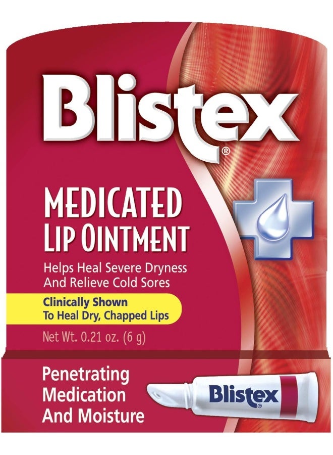 Medicated Lip Ointment, 0.21Oz (Pack Of 2)