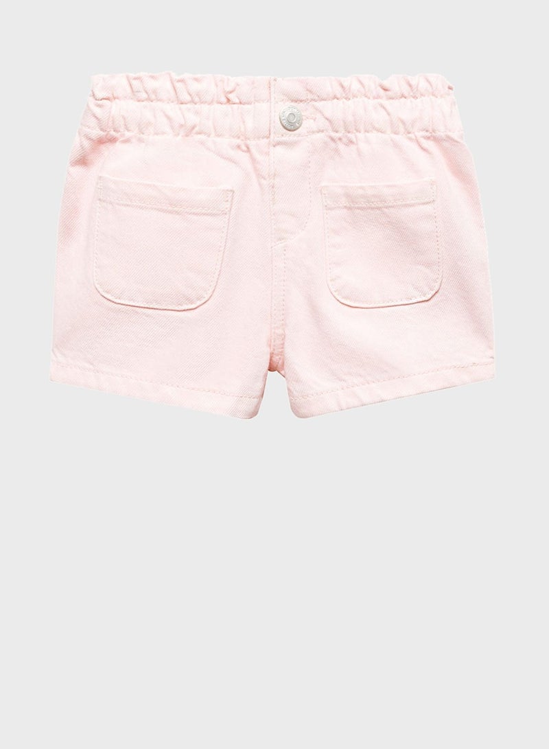 Kids Paperbag Shorts