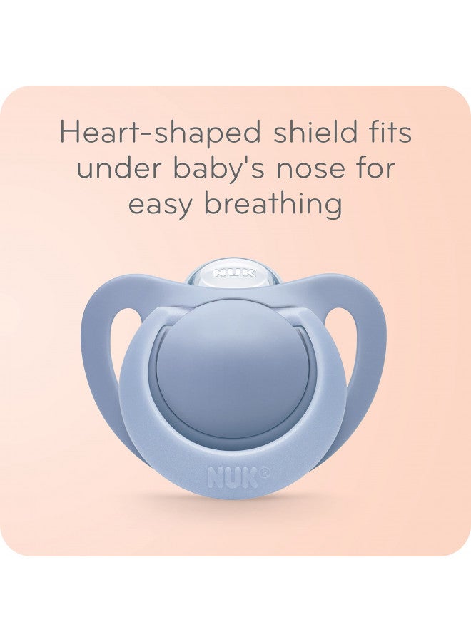 Newborn Orthodontic Pacifiers, Girl, 0-2 Months, 2-Pack