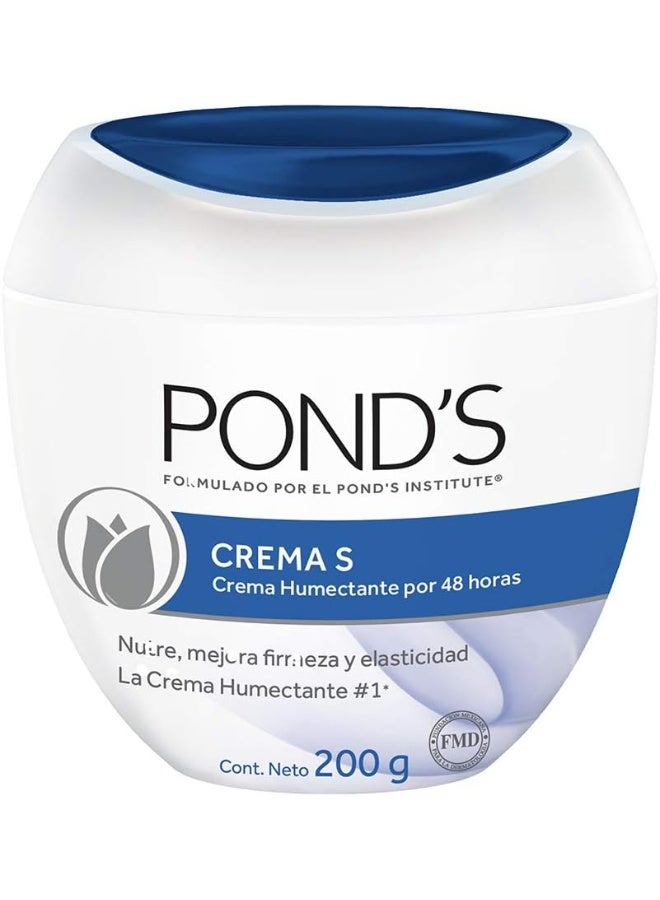 S Cream Humectant Moisturizing And Nourishing, 7Oz Crema Humetante Y Nutritiva S De Ponds 200Gr