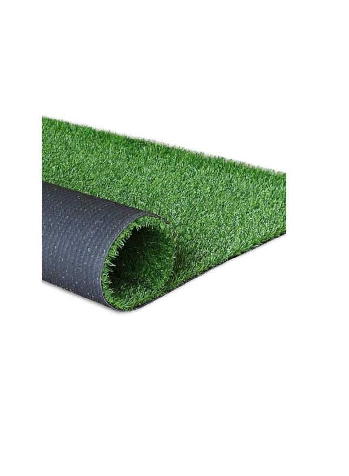 ECVV 26mm Artificial Grass Carpet Green, Artificial Grass Turf For Home Outdoor Front, Garden Decoration, Play Ground, Pool Area, Backyard, Patio, Balcony, |200cm*200cm|