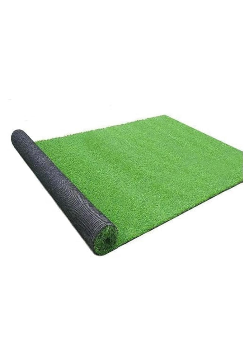 ECVV 26mm Artificial Grass Carpet Green, Artificial Grass Turf For Home Outdoor Front, Garden Decoration, Play Ground, Pool Area, Backyard, Patio, Balcony, |200cm*800cm|