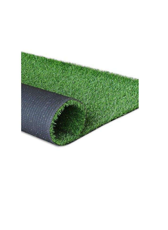 ECVV 26mm Artificial Grass Carpet Green, Artificial Grass Turf For Home Outdoor Front, Garden Decoration, Play Ground, Pool Area, Backyard, Patio, Balcony, |200cm*700cm|