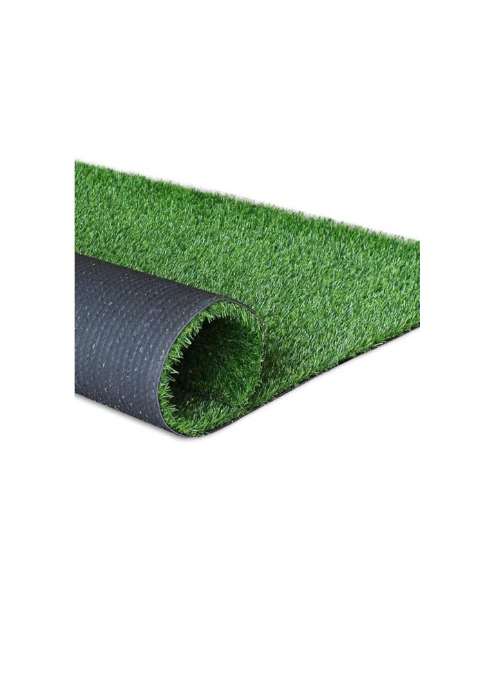 ECVV 26mm Artificial Grass Carpet Green, Artificial Grass Turf For Home Outdoor Front, Garden Decoration, Play Ground, Pool Area, Backyard, Patio, Balcony, |200cm*600cm|