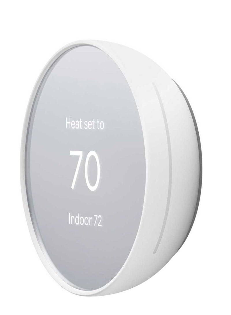 Nest Programmable GA01334-US 4th Gen Thermostat - Snow