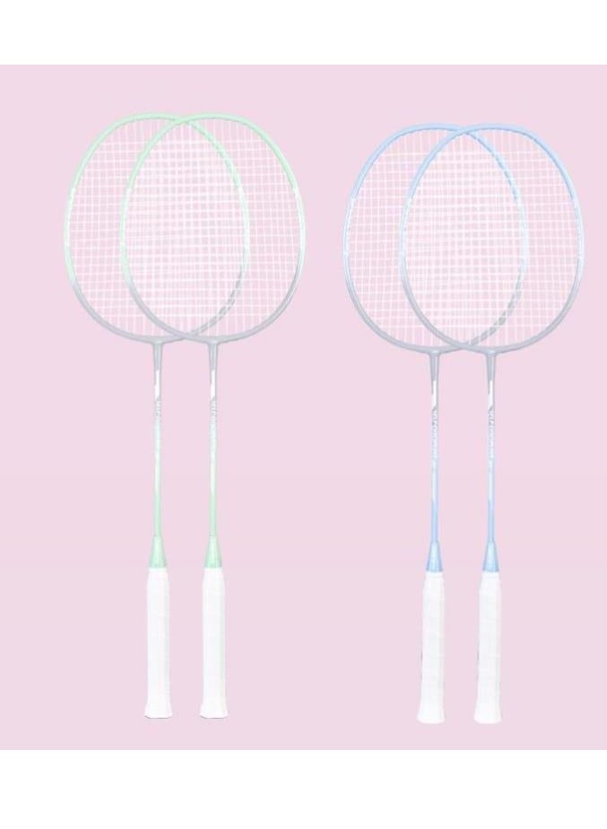 Delhui Badminton Racket Ultra Light And Durable Adult Suit, Competition Training, Dribbling, Double Racket