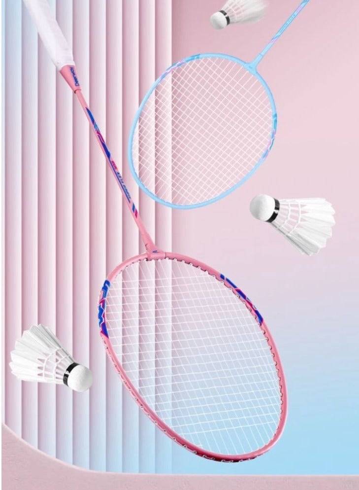 Delhui Badminton Racket Ultra Light And Durable Adult Suit, Competition Training, Dribbling, Double Racket