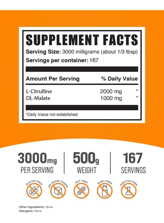 Pure L-Citrulline Dl-Malate 2:1 Powder