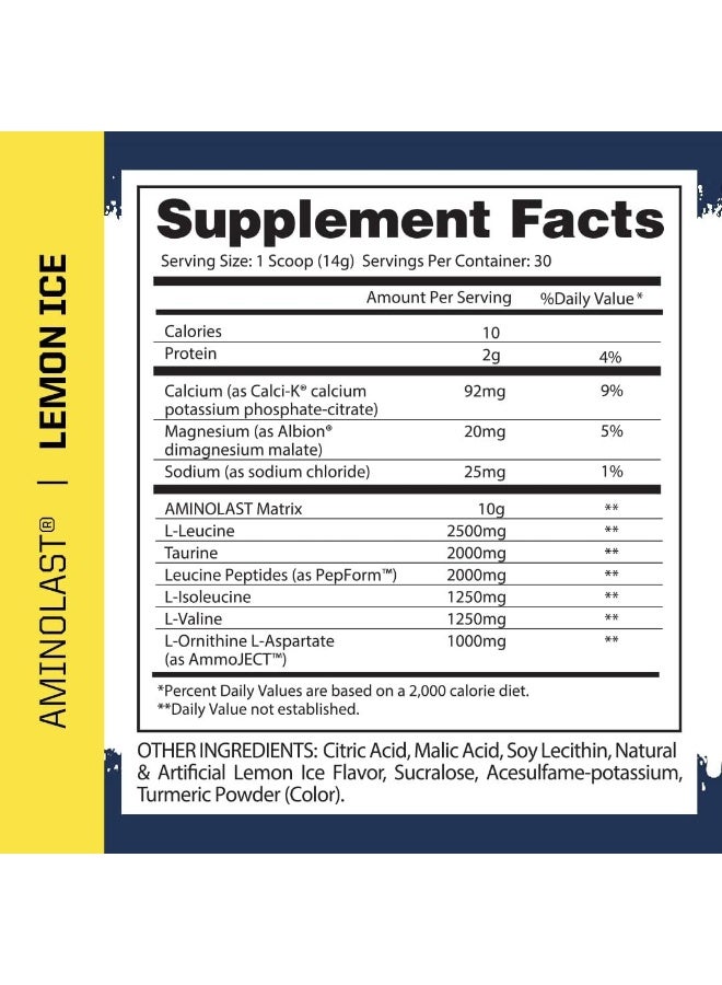 Aminolast Lemon Ice 420 G