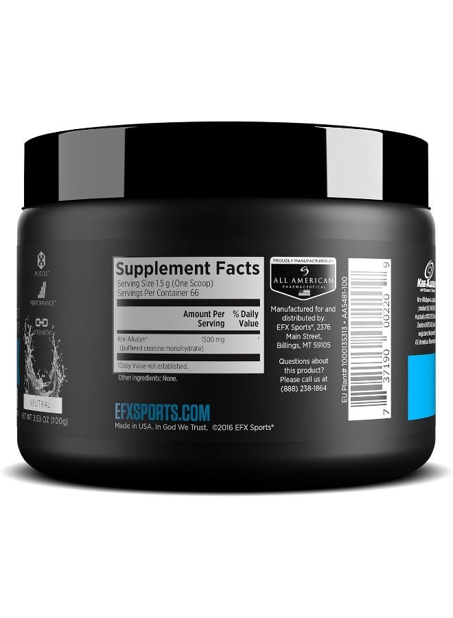 Kre-Alkalyn Powder Pre & Post-Workout 100 G