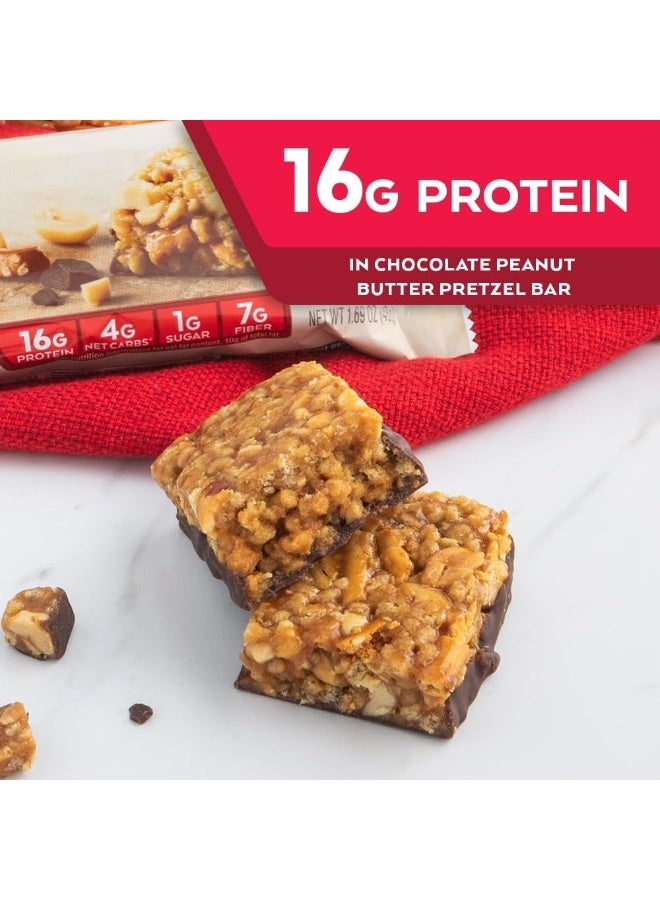 Chocolate Peanut Butter Pretzel Bar 5 Bars 1.69 Oz (48 G) Each