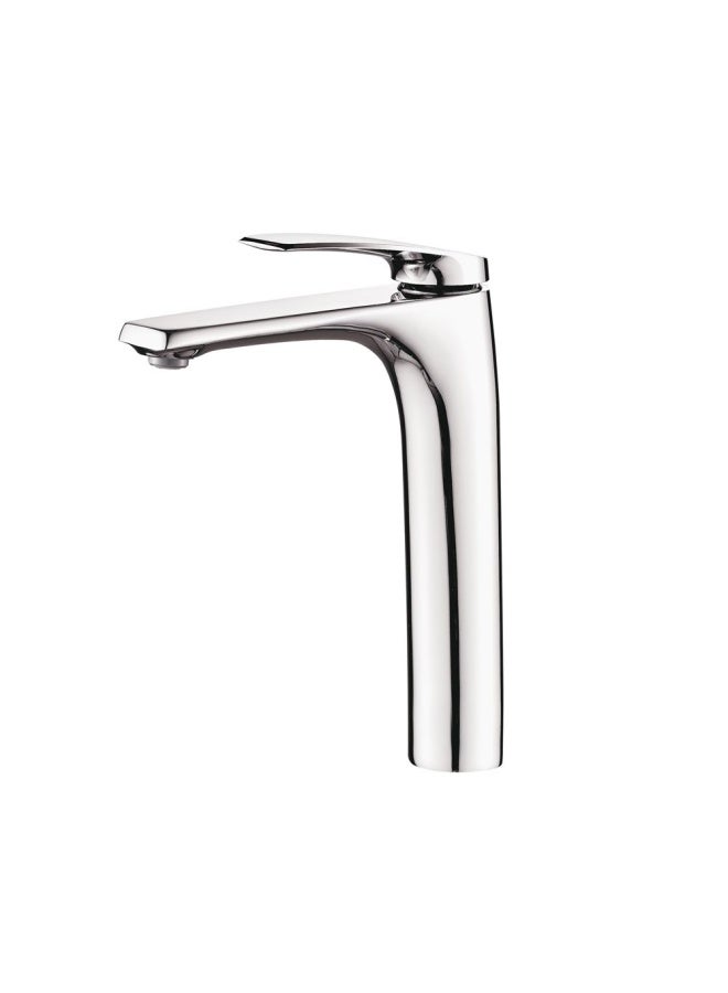 Milano Nico Art Basin Mixer With Pop Up Waste Brass Tall Basin Mixer for Toilets Bathroom Lavatory Chrome – Made In China