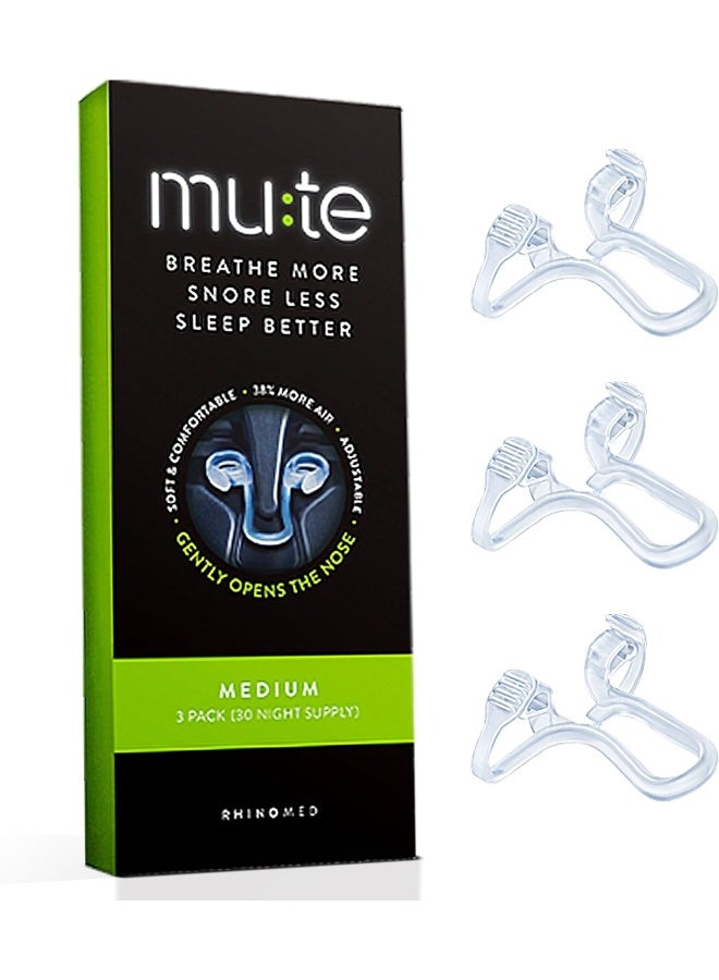 Mute Nasal Dilator For Snore Reduction