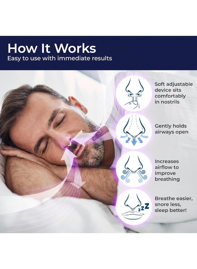 Mute Nasal Dilator For Snore Reduction