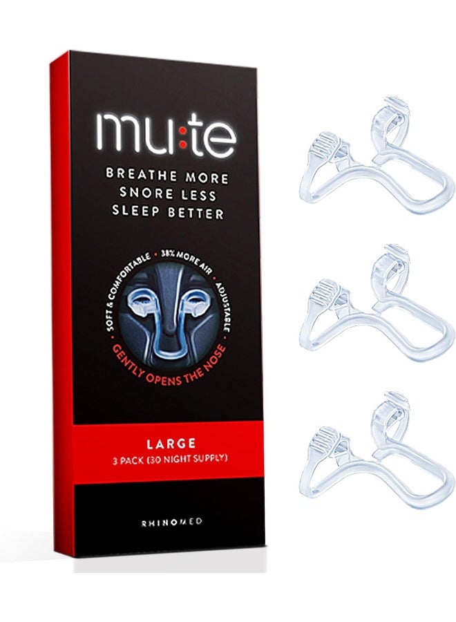 Mute Nasal Dilator For Snore Reduction