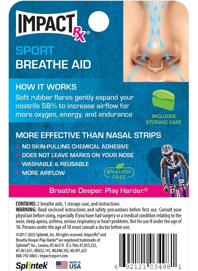 Sport Intra-Nasal Breathe Aids From Breathing Aids For Sports Nasal Dilator For Athletes