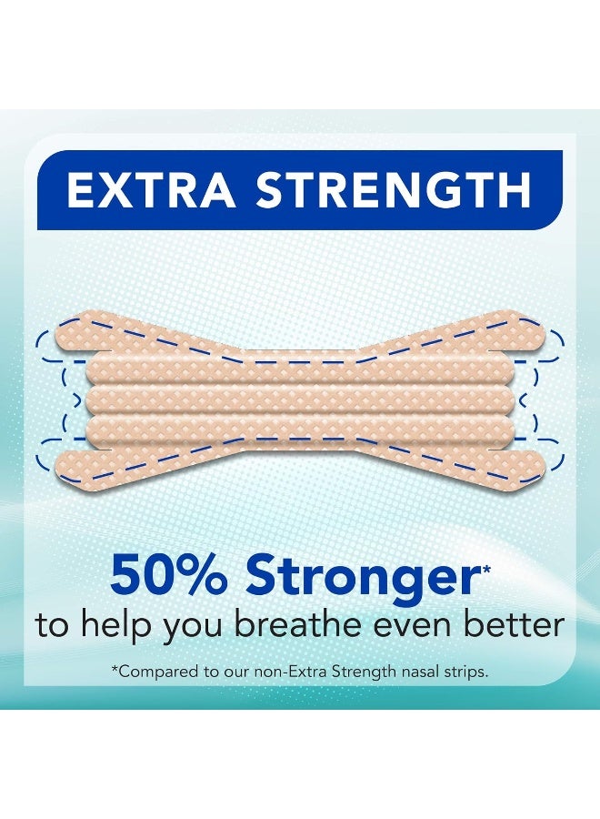 Extra-Strength Nasal Strips, Tan 50 Ct