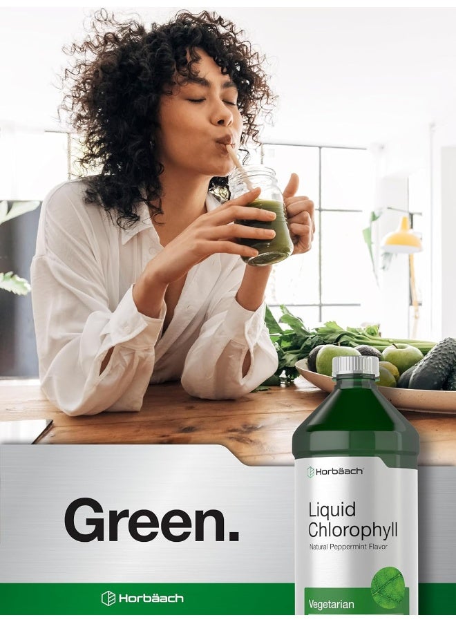 Liquid Chlorophyll 950Ml (2 X 470Ml Bottles) Vegetarian, Non Gmo, Gluten Free Unflavored 100 Mg Chlorophyll Internal Deodorant