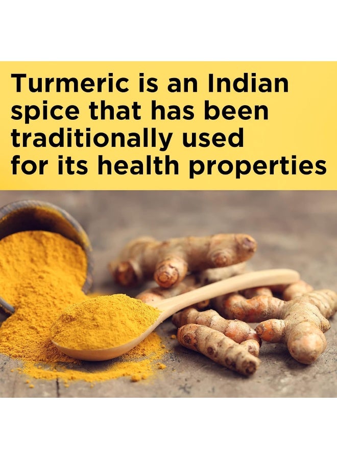 Turmeric Curcumin 500 Mg, Herbal Supplement For Antioxidant Support, 120 Capsules, 120 Day Supply