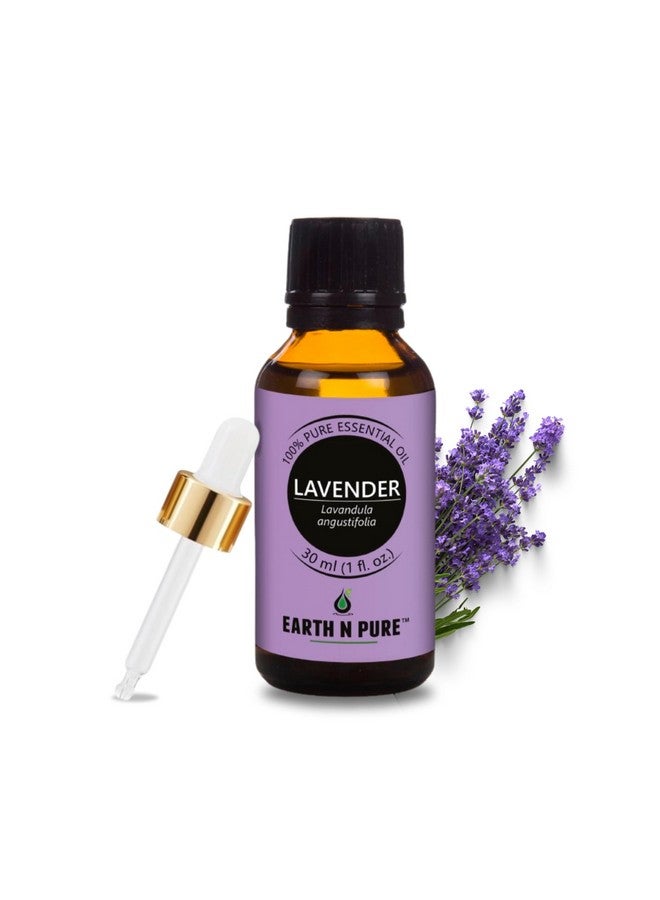 Lavender Essential Oil Natural And Therapeutic Grade With Glass Dropper 30 Ml