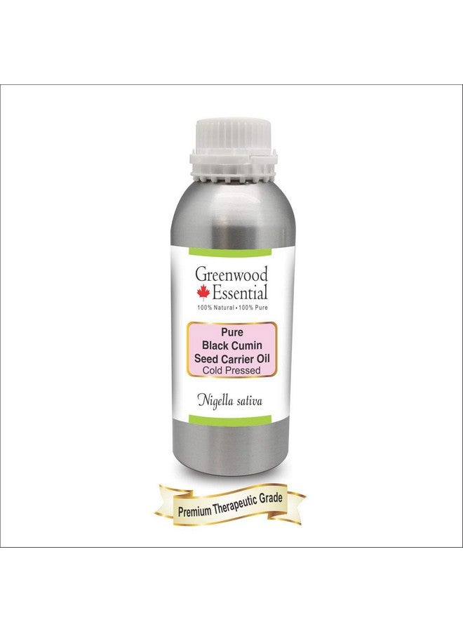 Deve Herbes Pure Black Cumin Seed (Kalonji) Carrier Oil (Nigella Sativa) 100% Natural Therapeutic Grade Cold Pressed 1250Ml