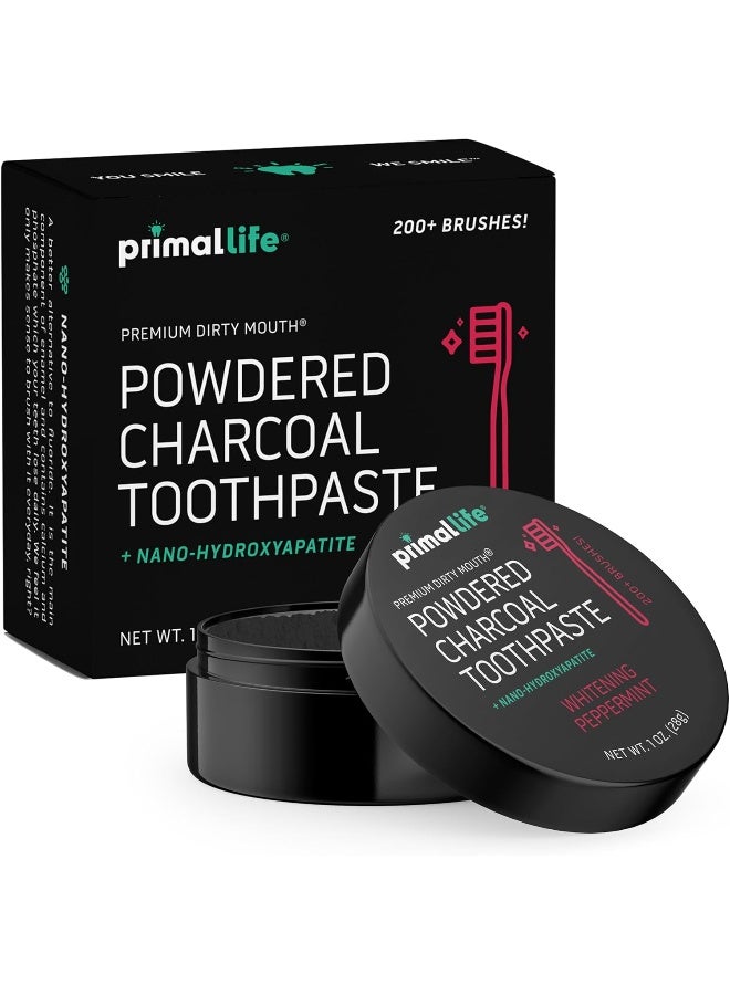 Dirty Mouth ToothpowderBlack Peppermint1 Oz (28 G)