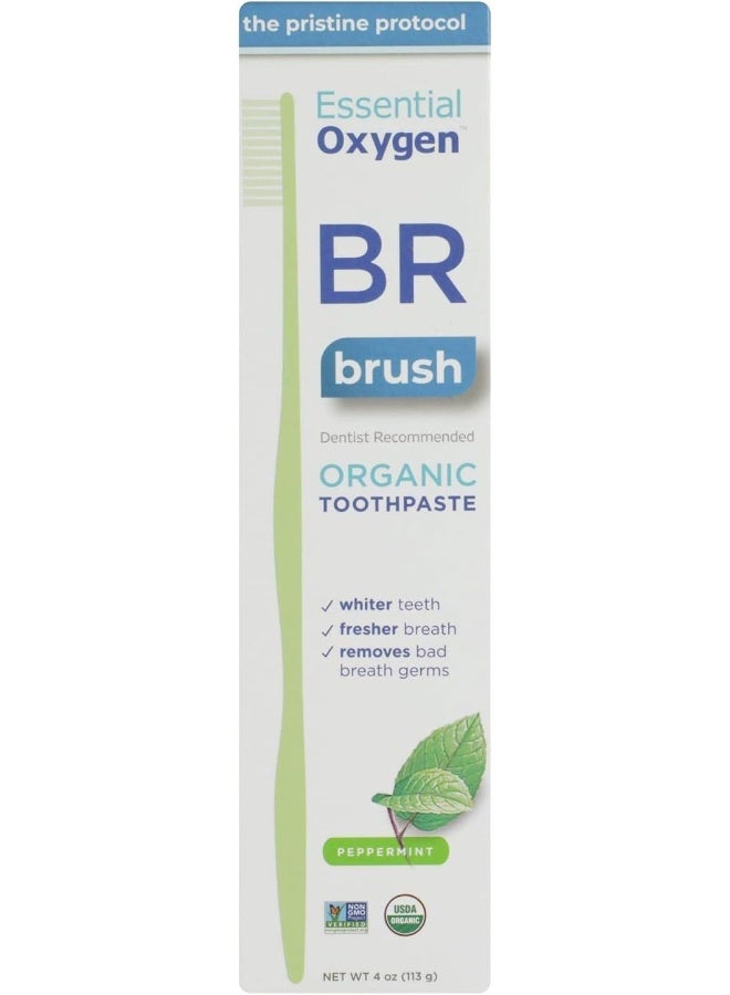 Br Toothpaste Peppermint 113G4 Oz.