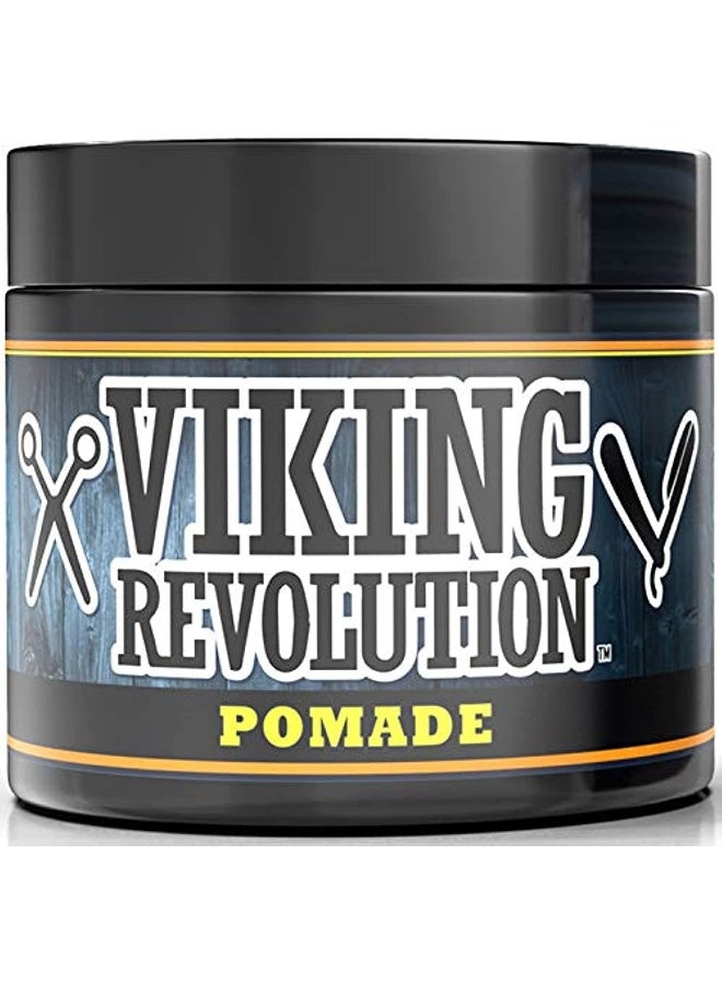 Pomade For Men 4Oz - Firm Strong Hold And High Shine For Classic Styling - Water Based And Easy To Wash Out By  (Firm, 1 Pack)