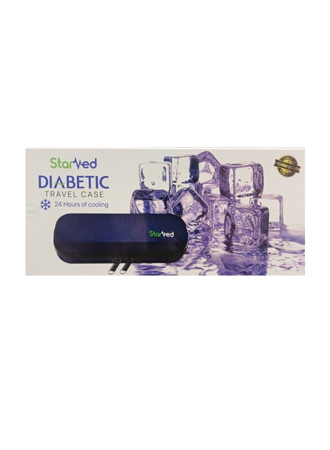 Diabetic Travel Case Premium 24-Hour Cooling Insulin And Medication Protector