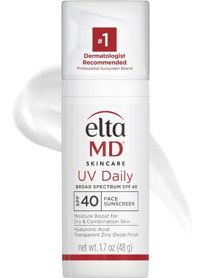 Uv Daily Facial Sunscreen Broad-Spectrum Spf 40, 1.7 Oz