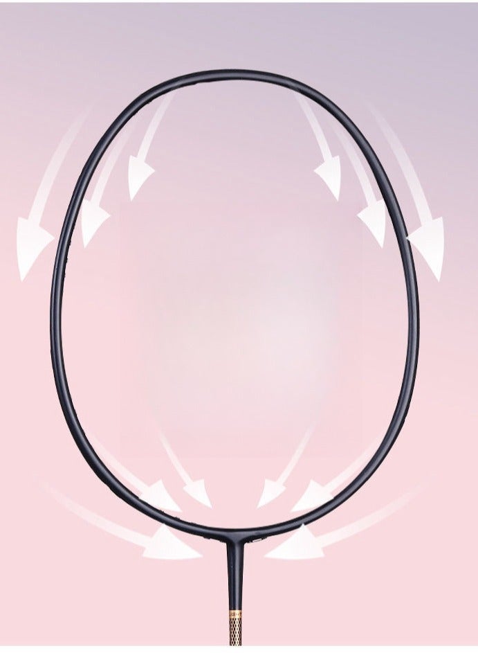 Delhui Badminton Racket Ultra Light And Durable Adult Suit, Competition Training, Dribbling, Double Racket