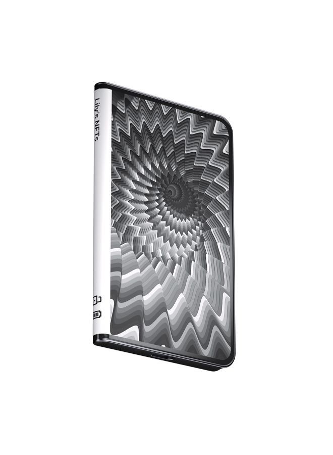 STAX Hardware Wallet | TouchScreen Crypto & NFT Wallet, Customizable, Type-C, Bluetooth Connectivity, Wireless Charging, 5000+ Coins Supported, for iOS & Android, MacOS & Windows - Black