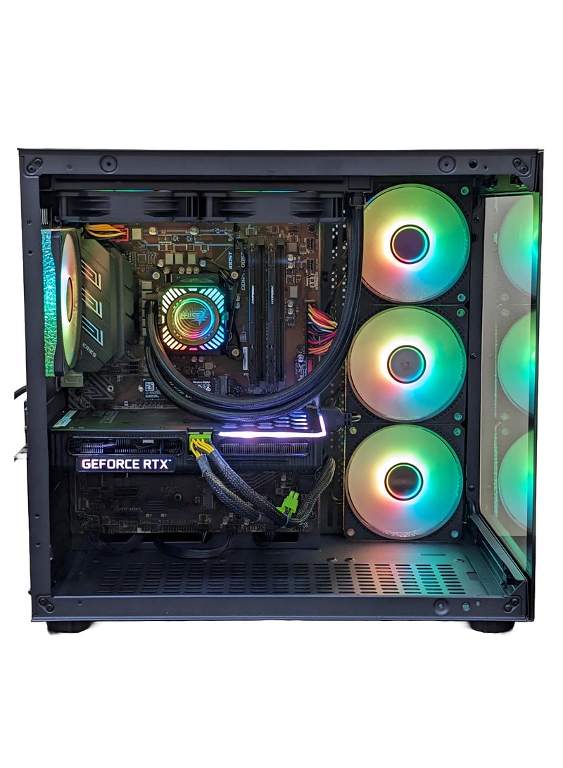 GAMING PC INTEL i7 9700 (Upto 4.70 Ghz) NVIDIA RTX 3060TI 8GB DDR6, 32GB DDR4 RAM, GF PSU850W80+BRONZE, 1TB Nvme , GF 240mm Cooler, Win 11 Pro,