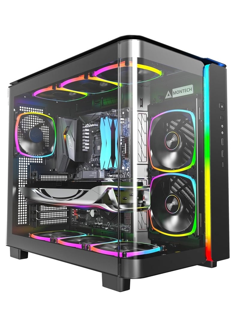 Gaming PC Core I7-14700K, RTX 4070 Super 12GB, Z790-P, 32GB 6000MHz RAM, 1TB SSD, 850W PSU, 360mm Liquid Cooler