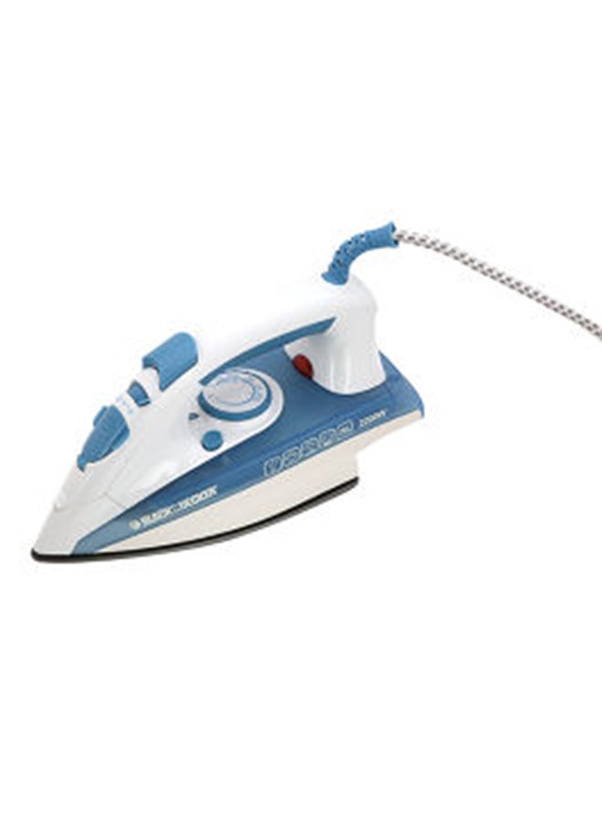 Handheld Steam Iron 2200W 2200.0 W 1411-029 White/Blue