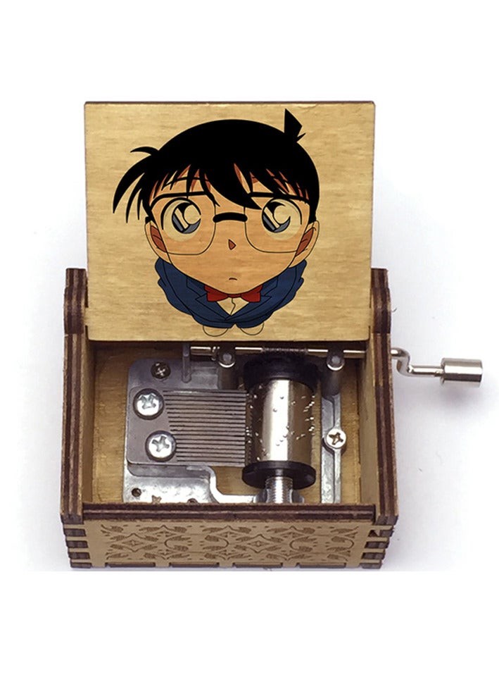 Anime Detective Conan Music box (Manual)- Wood