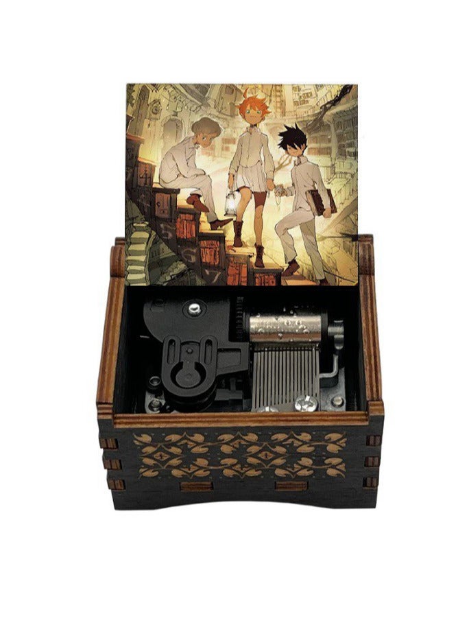 Anime The Promised Neverland Music box (Automatic)- Wood