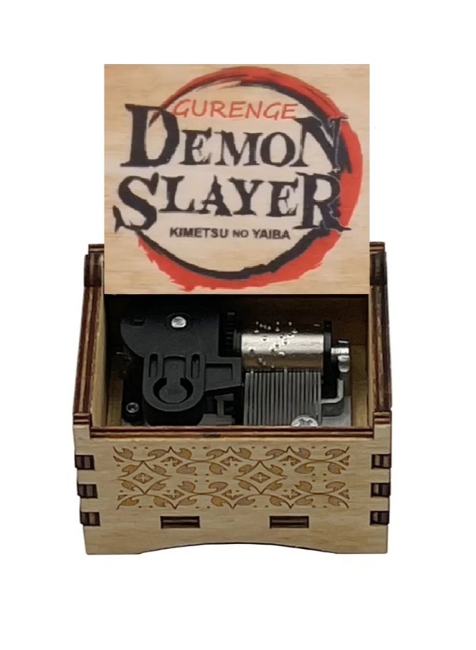 Anime Demon Slayer Music box (Automatic)- Wood