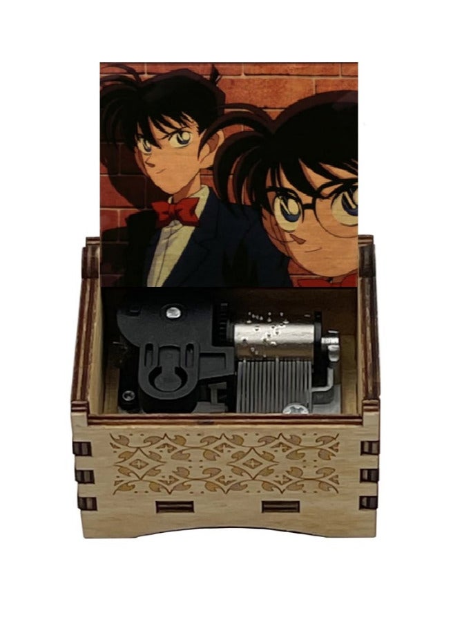 Anime Detective Conan Music box (Automatic)- Wood